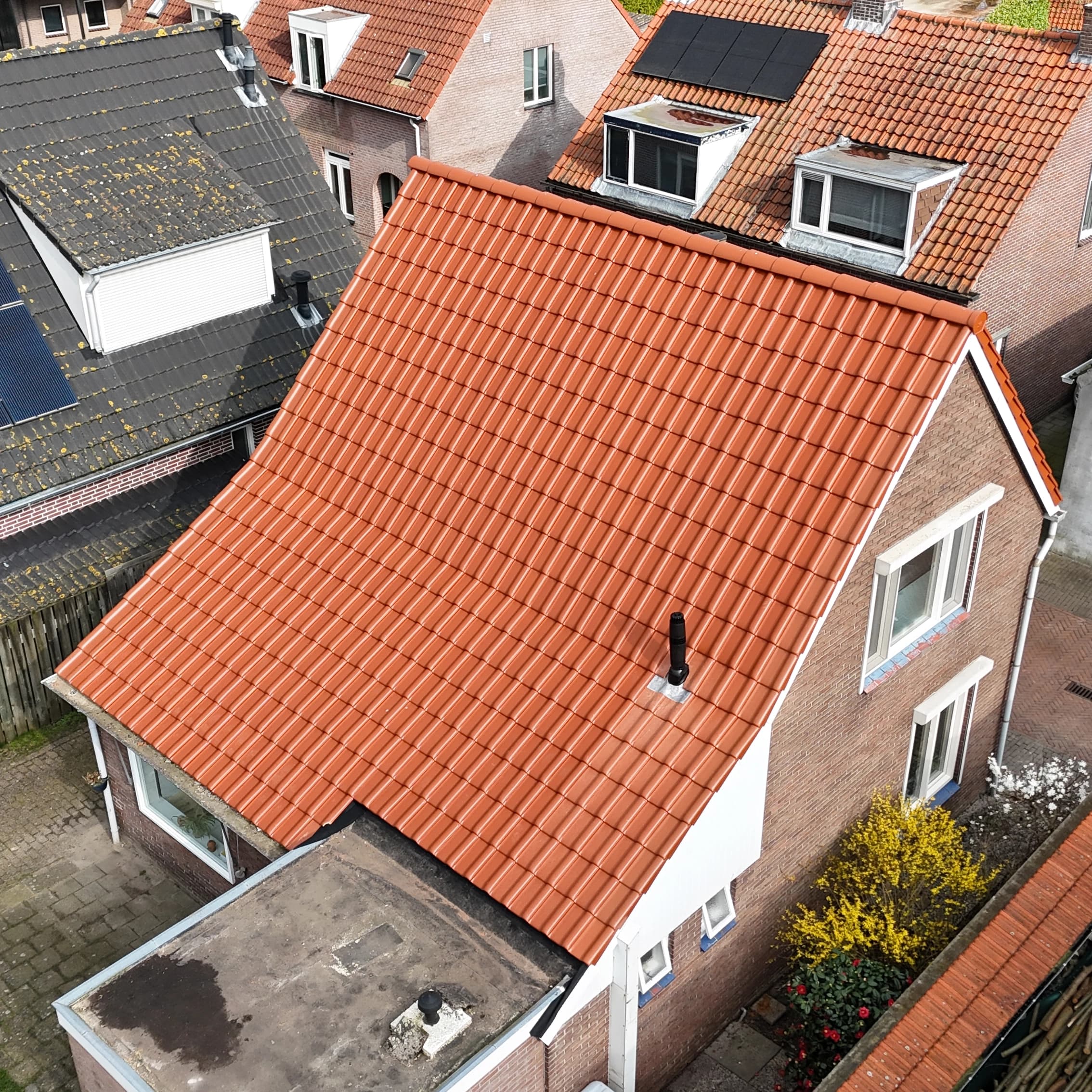 Amersfoortse woning met nieuwe dakpannen